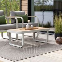 Lumme sohvapöytä 107x50 cm greige/ruskea